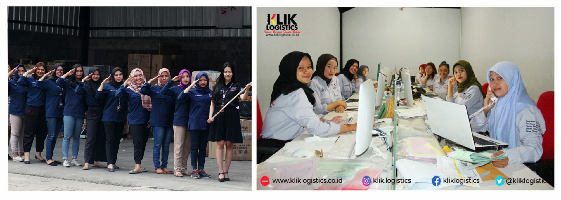 tim marketing klik logistics