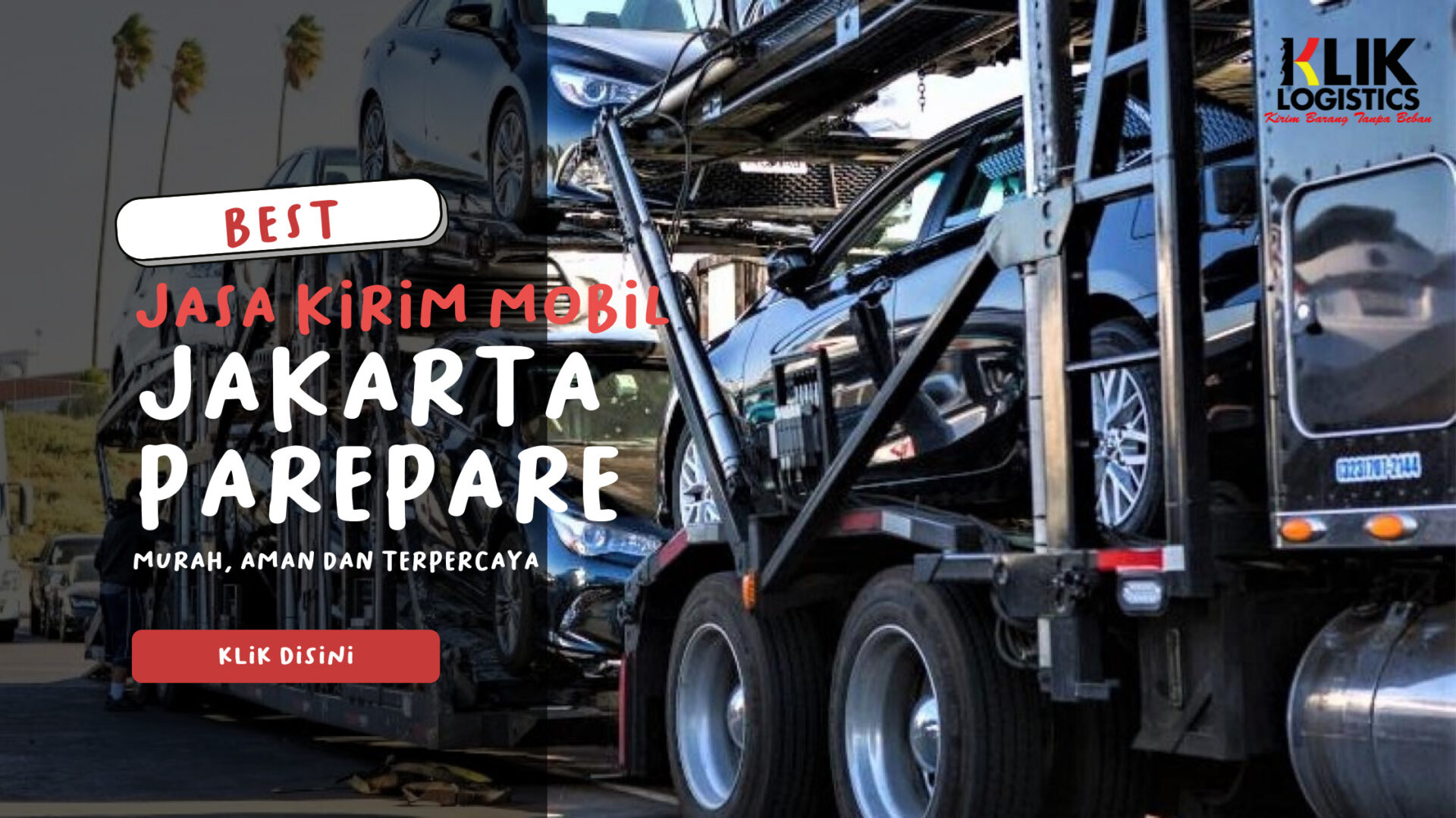 Jasa kirim mobil jakarta parepare murah