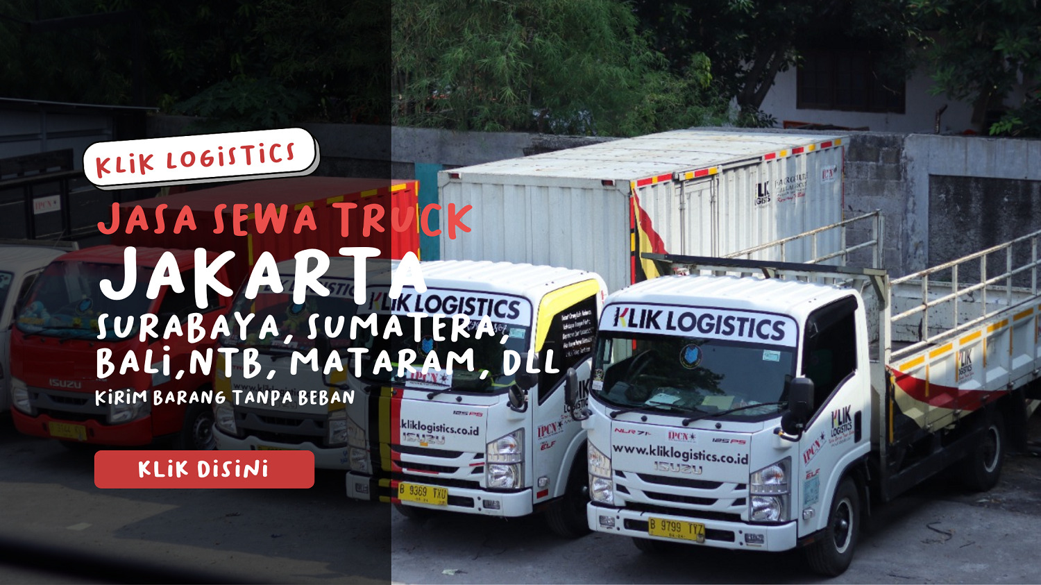 jasa sewa truck jakarta surabaya, sumatera, bali, ntb, mataram