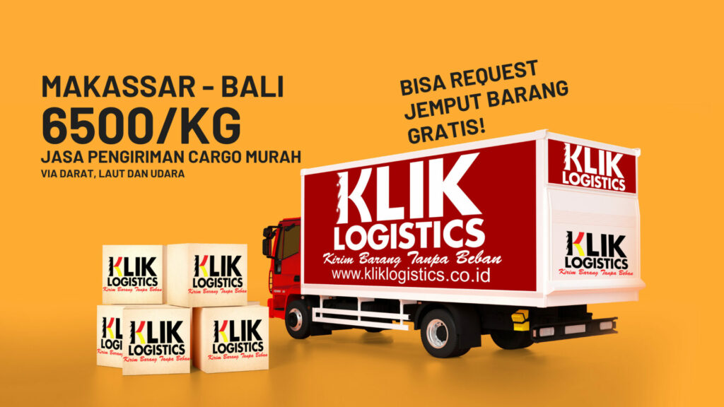 jasa pengiriman cargo makassar bali klik logistics