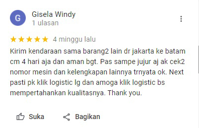 testimoni klik logistics terbaru 3