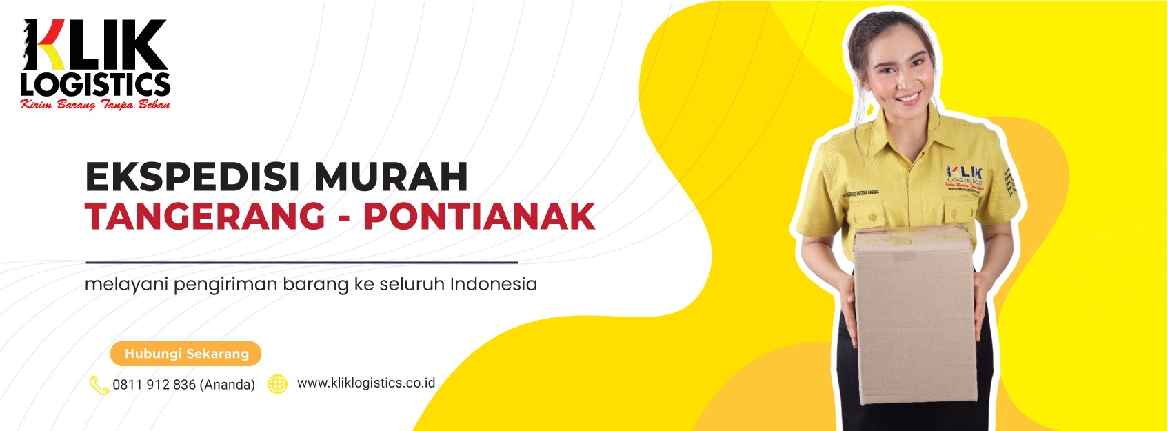 Ekspedisi Tangerang Pontianak murah klik logistics