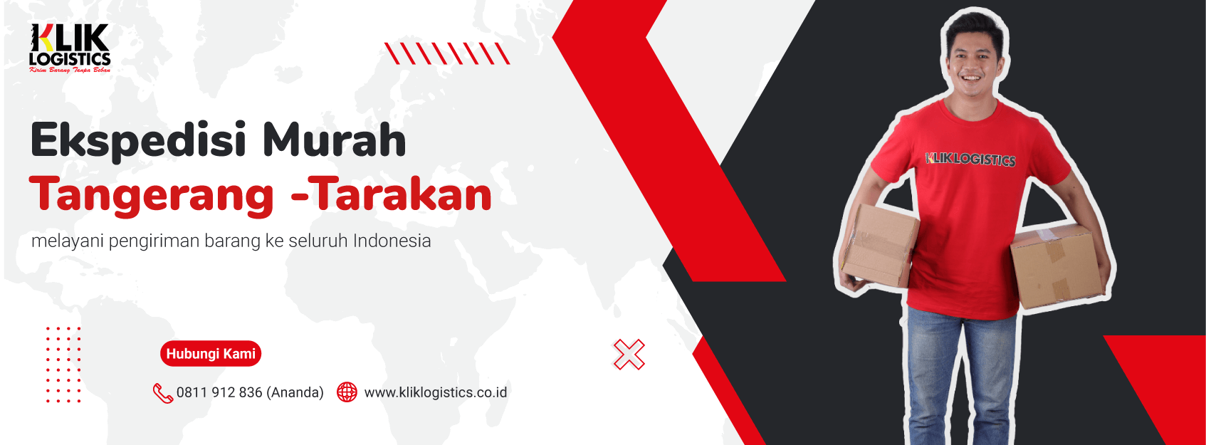 Ekspedisi Tangerang Tarakan Klik logistics