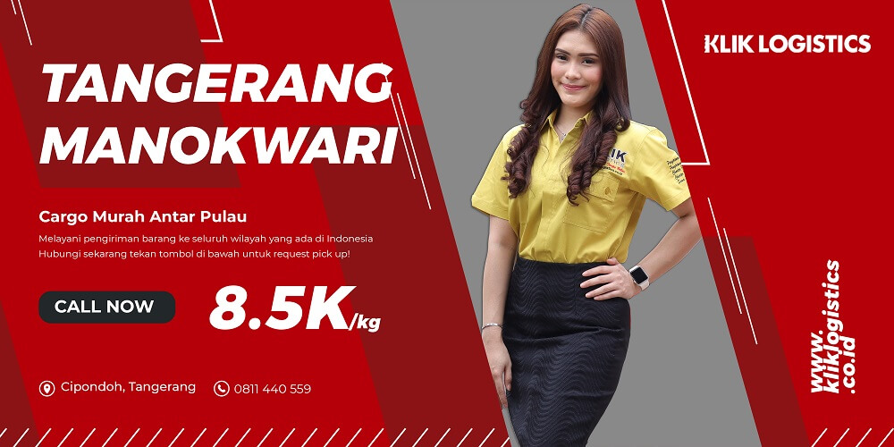 JASA EKSPEDISI TANGERANG MANOKWARI PAPUA MURAH KLIK LOGISTICS (1)