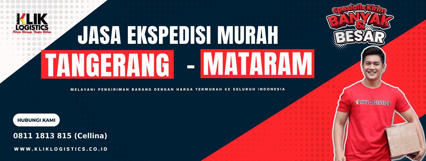 jasa Ekspedisi Tangerang Mataram klik logistics