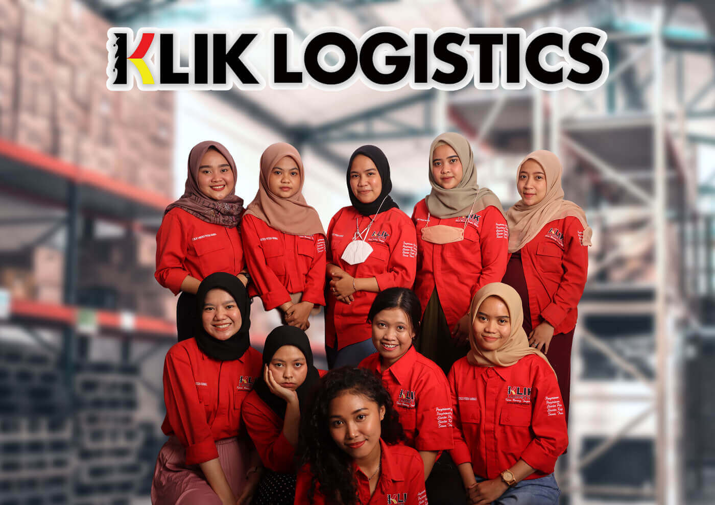 Foto Tim Marketing Klik Logistics Putera Harmas
