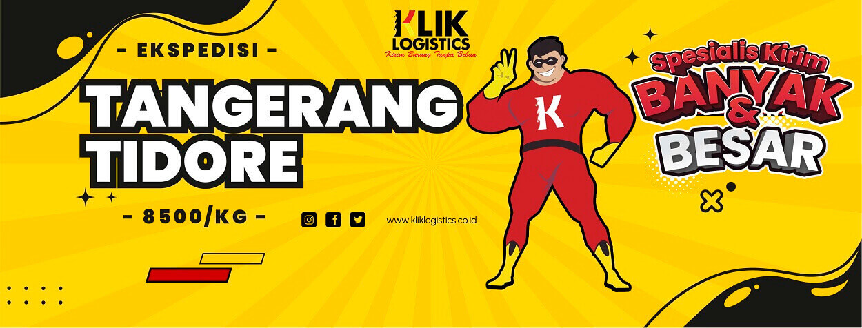 ekspedisi tangerang tidore klik logistics