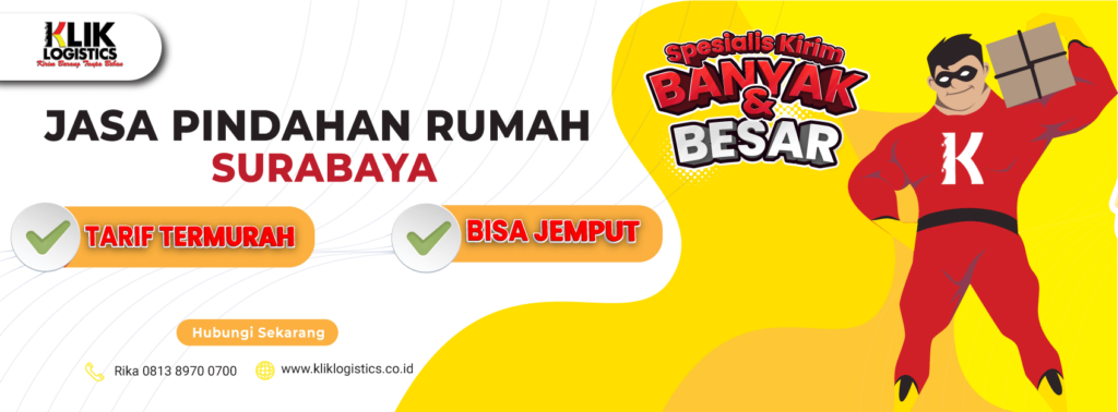 jasa pindahan rumah jakarta murah klik logistics