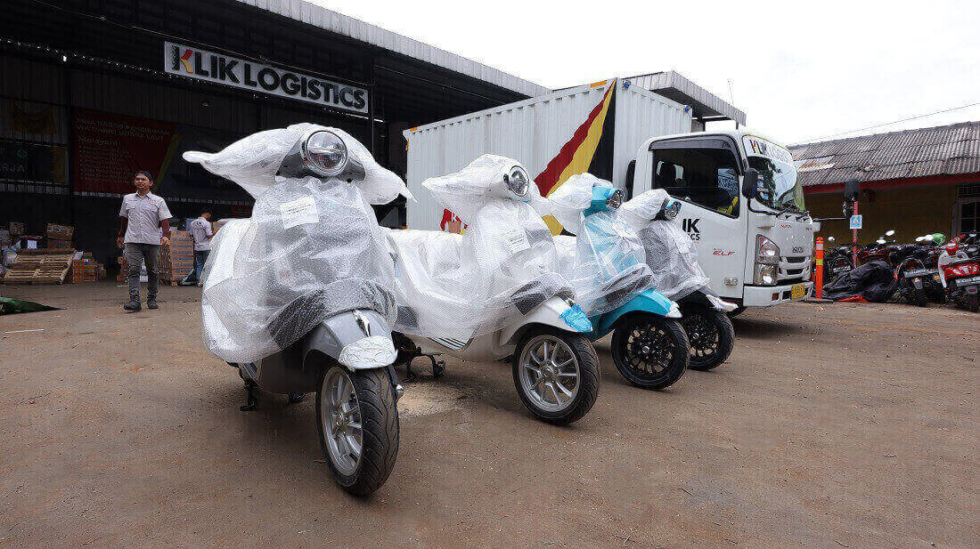 jasa kirim motor kupang murah dan aman pasti di klik logistics