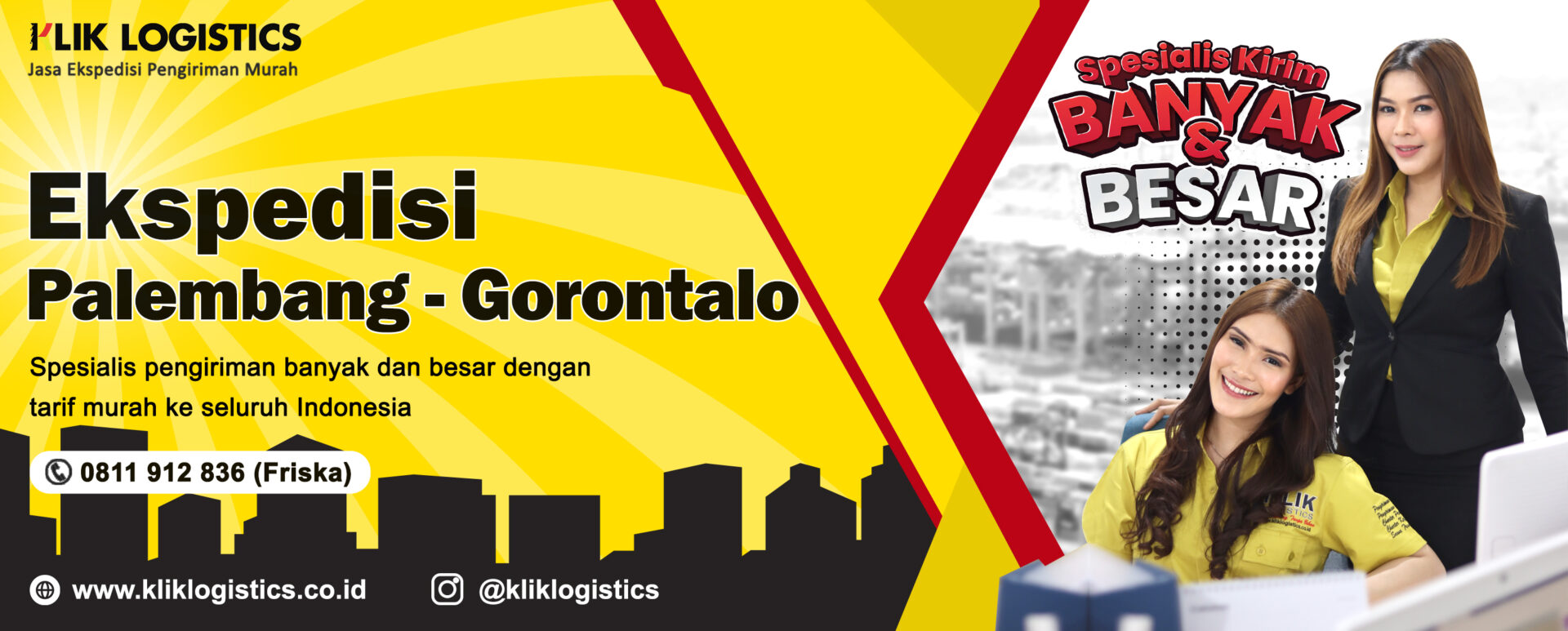 ekspedisi palembang gorontalo