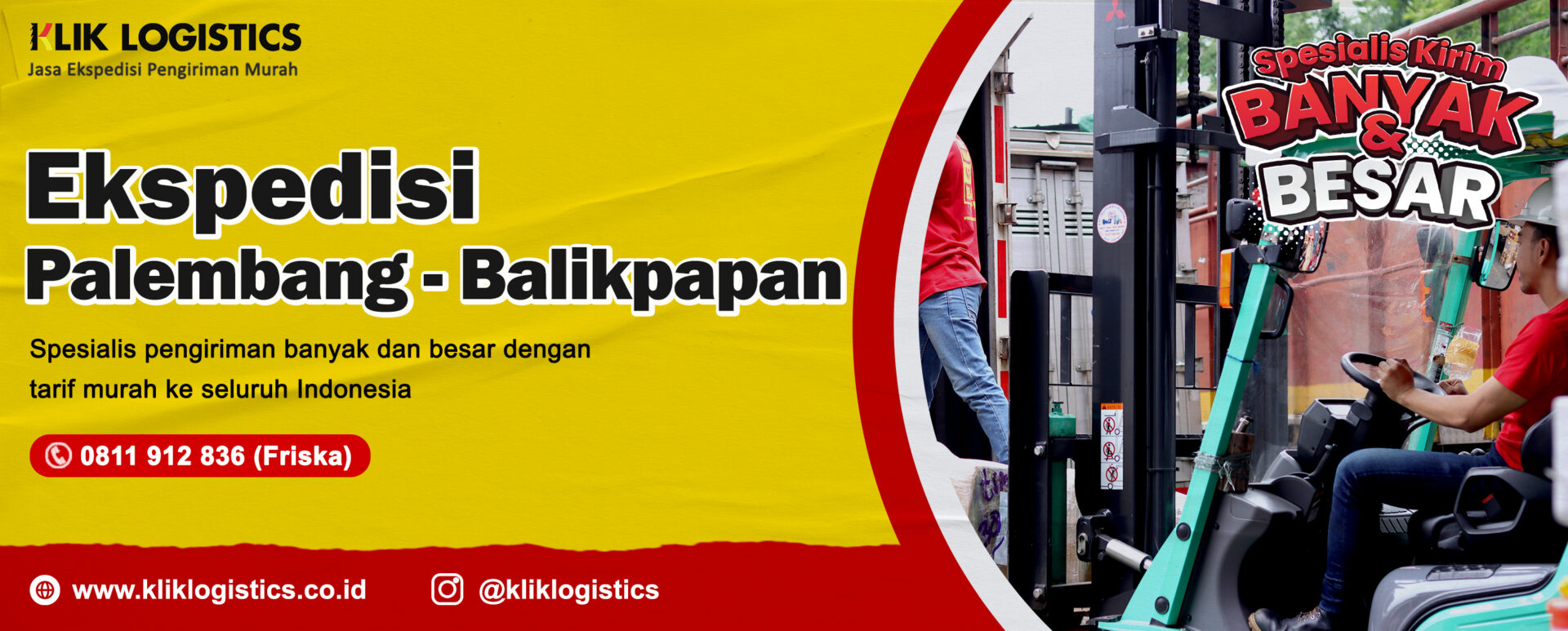 ekspedisi palembang balikpapan