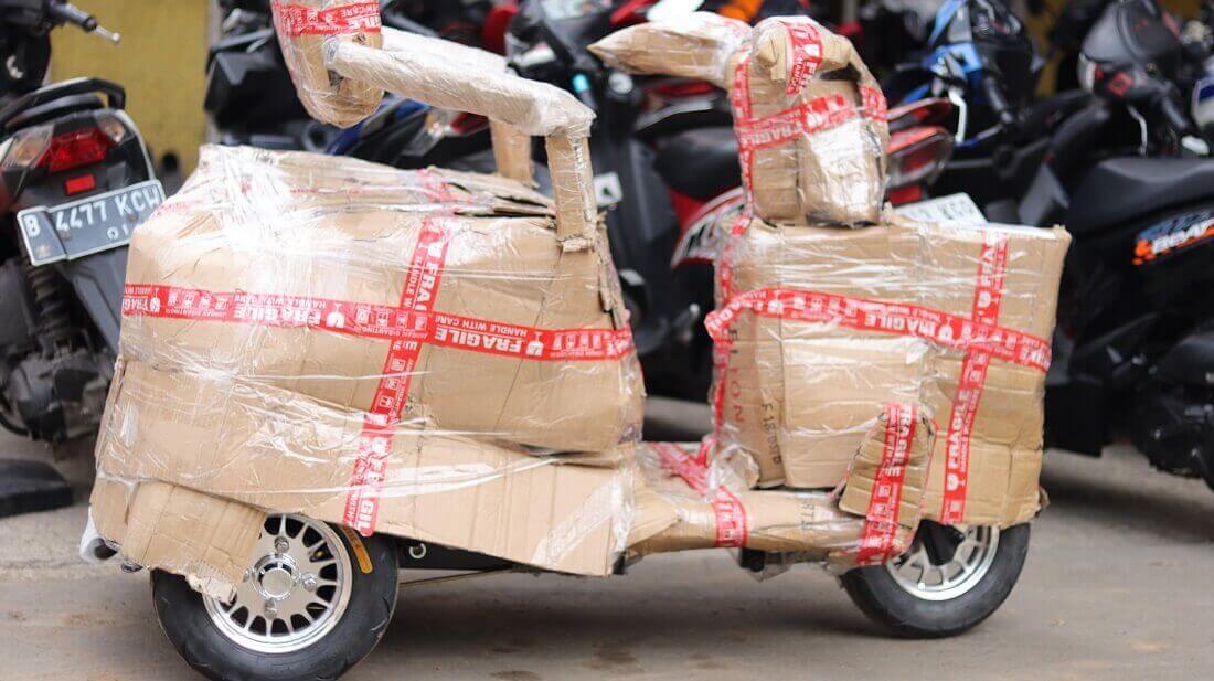 jasa kirim motor palembang