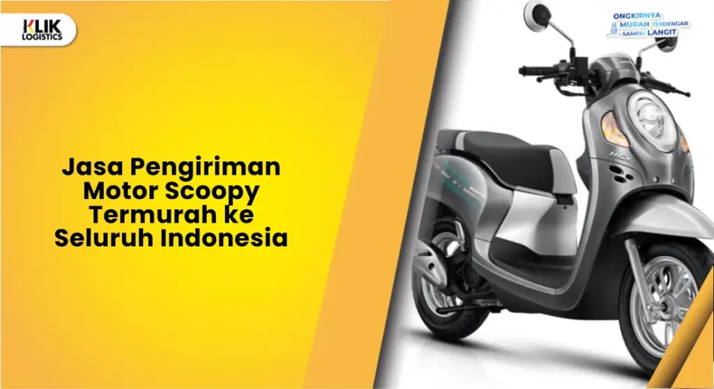 jasa pengiriman motor scoopy