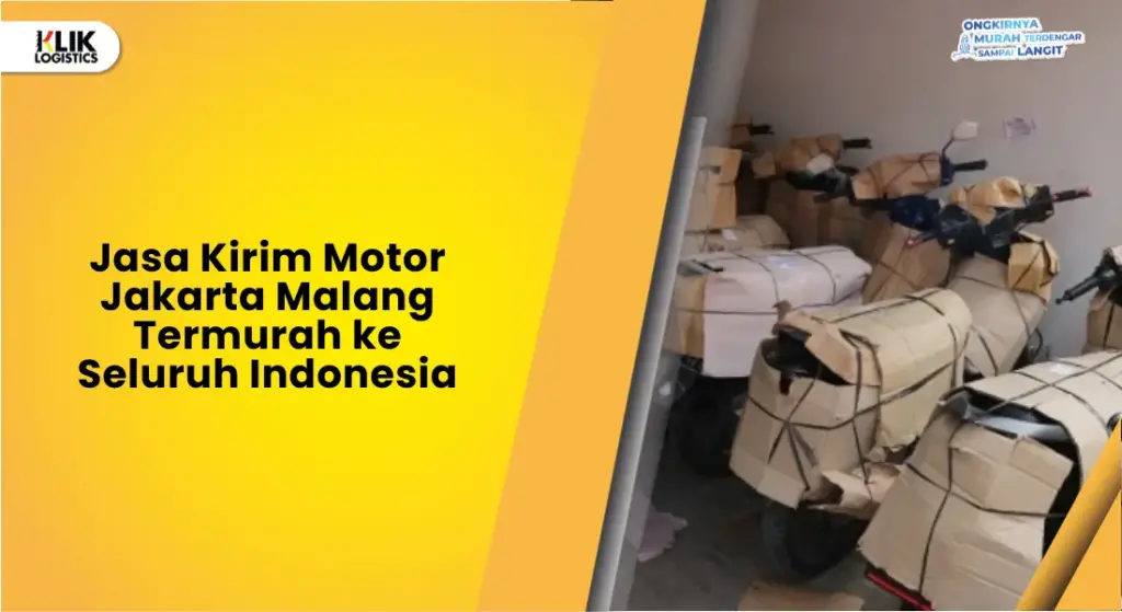 kirim motor jakarta malang
