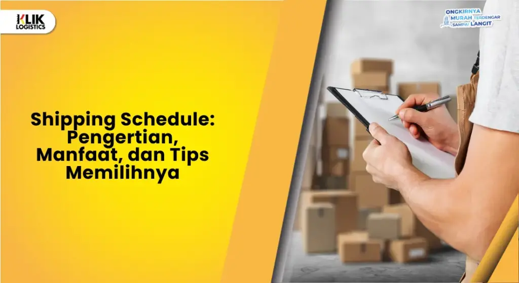 shipping schedule