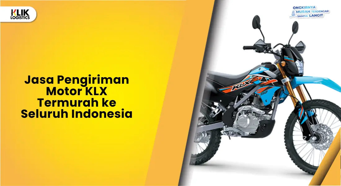 pengiriman motor klx