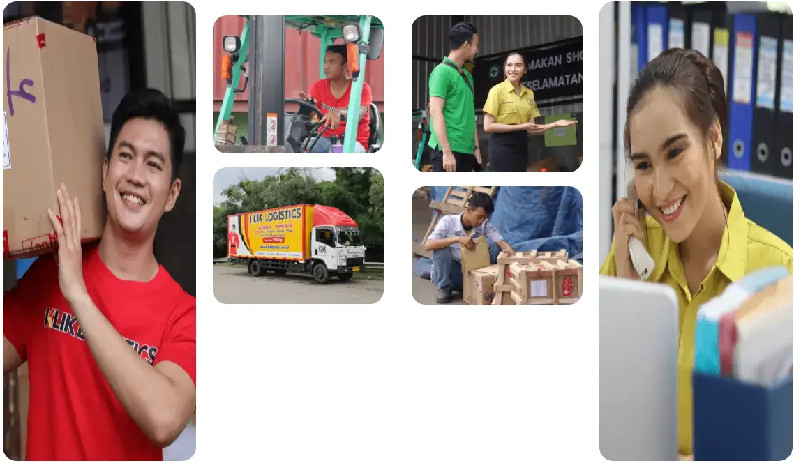 team terpercaya klik logistics
