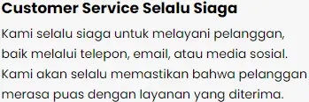 jangan khawatir cs specialis jakarta batam kami akan membantu segala keperluan anda